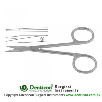 Tenotomy Scissor Straight Stainless Steel, 11.5 cm - 4 1/2"